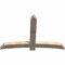 Ekena Millwork Bellingham Rough Sawn Timber Gable Bracket, Douglas Fir, 72"W x 48"H x 4"D x 6"F, 16/12 Pitch GBW072X48X0406BEL00RDF - alternate 4